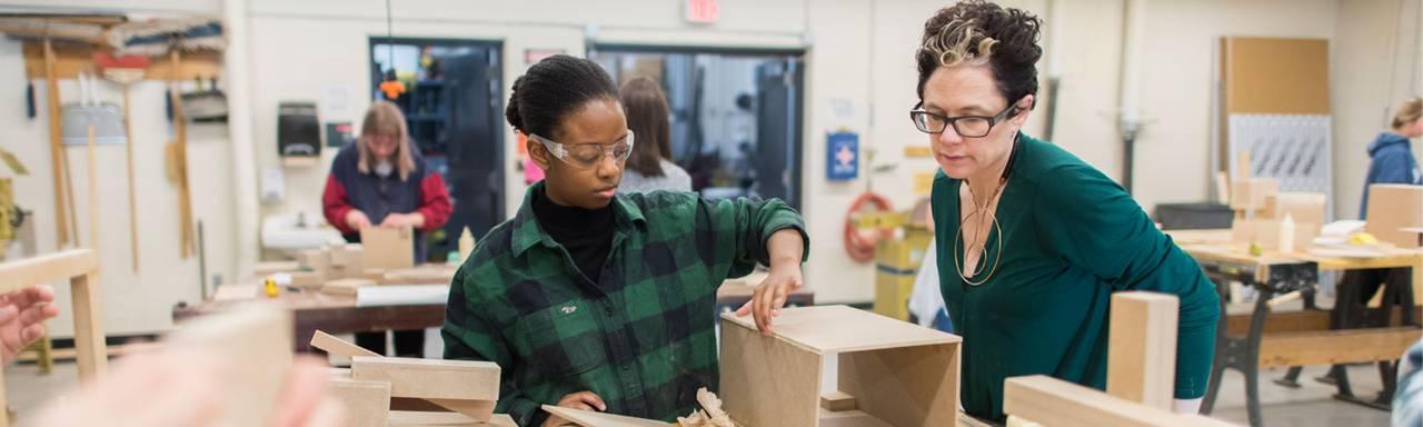 Our GVSU faculty believe in hands-on learning, which is a key component to a Liberal Education.